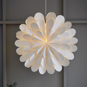 Markslöjd 705945 - Decoração de Natal MARAVILLA 1xE14/25W/230V d. 60 cm branco