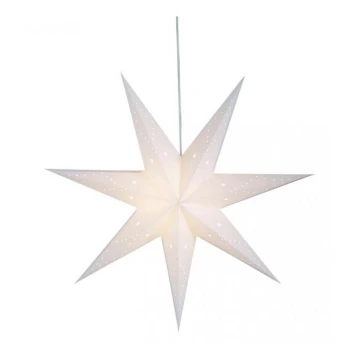 Markslöjd 8101,400 - Decoração de Natal SATURNUS 1xE14/25W/230V d. 75 cm branco