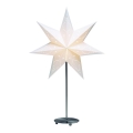 Markslöjd 8813 - Decoração de Natal SATURNUS 1xE14/25W/230V branco 67 cm