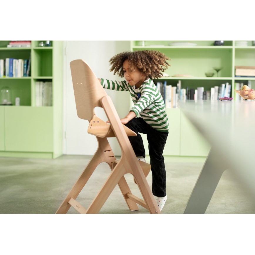 Maxi-Cosi - Cadeira de refeição para criança NESTA bege/faia