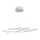 Maytoni MOD016PL-L75W - Candelabro suspenso LED LINE LED/79W/230V branco
