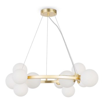 Maytoni MOD545PL-11BS - Candelabro suspenso DALLAS 11xG9/28W/230V dourada