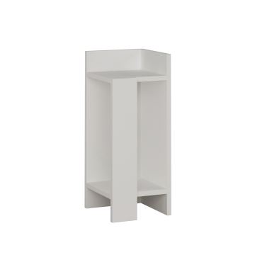 Mesa de cabeceira ELOS 60x25 cm branca