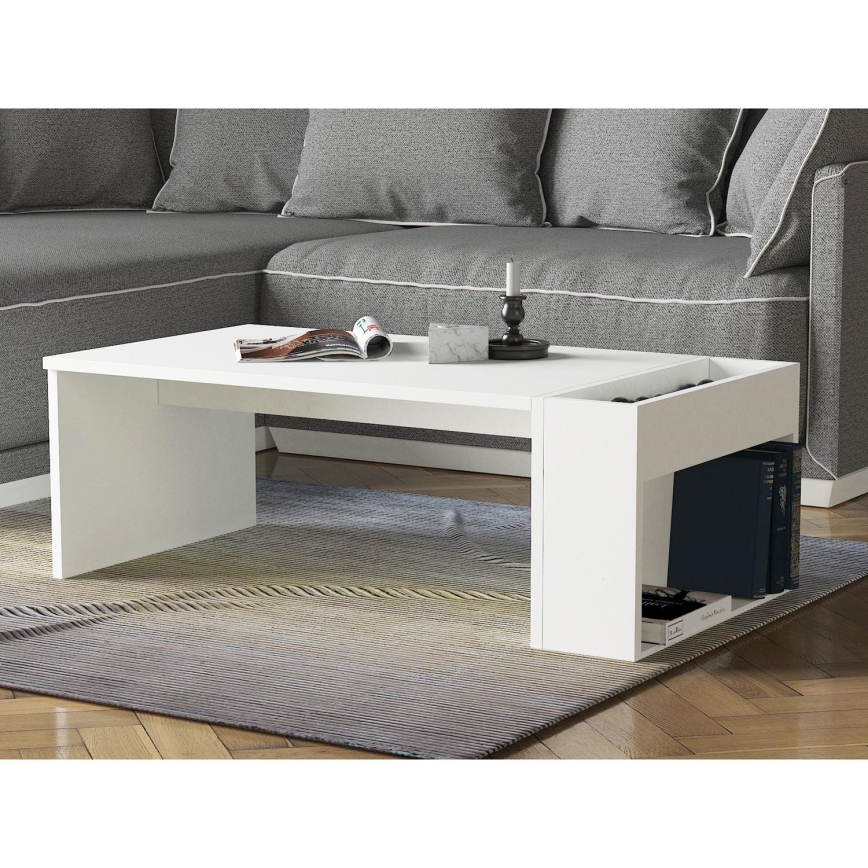 Mesa de centro VIEW 34x95 cm branco