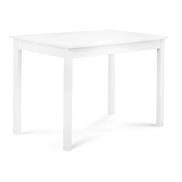 Mesa de refeições EVENI 76x60 cm faia/branco