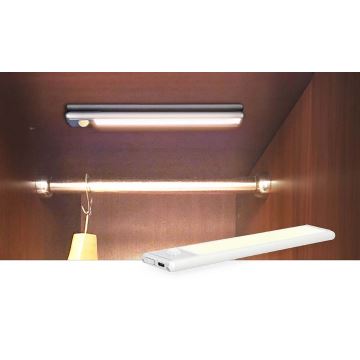 Nedis LCRM01WT - Iluminação de armário LED com sensor LED/1W/1100 mAh 3000K