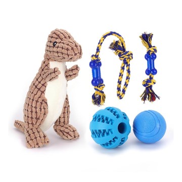 Nobleza - Conjunto de brinquedos para cães 5 unid.