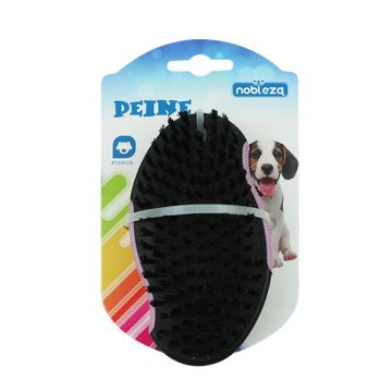 Nobleza - Escova para cães roxo 12,5 cm