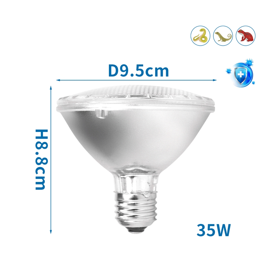 Nobleza - Lâmpada UVB para terrários E27/35W/230V IP54