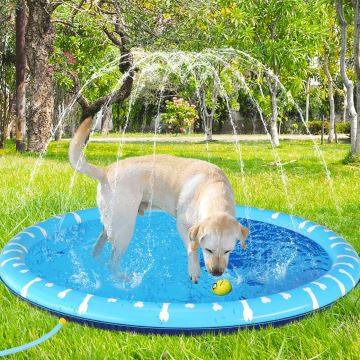 Nobleza - Piscina para cães com fonte de água diâmetro 1,7m