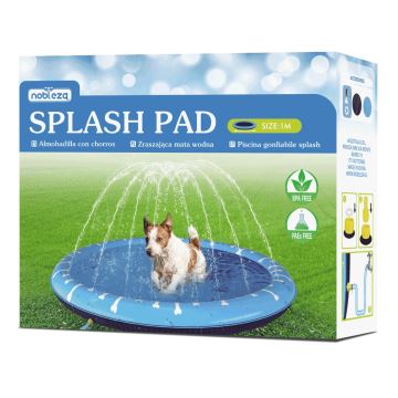 Nobleza - Piscina para cães com fonte de água diâmetro 1m