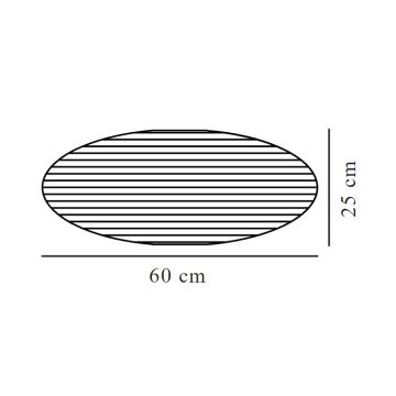 Nordlux - Abajur VILLO E27 diâmetro 60 cm bege