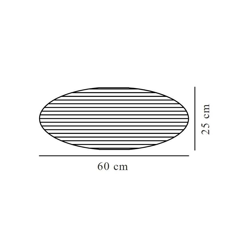 Nordlux - Abajur VILLO E27 diâmetro 60 cm bege