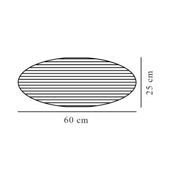 Nordlux - Abajur VILLO E27 diâmetro 60 cm branco