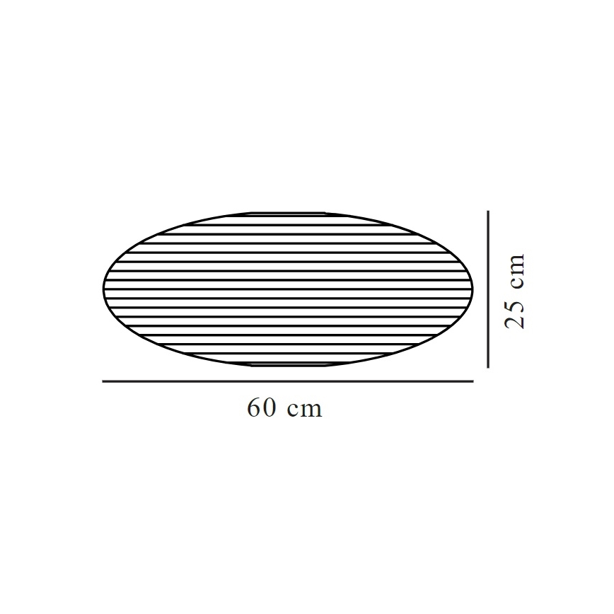 Nordlux - Abajur VILLO E27 diâmetro 60 cm cinzento