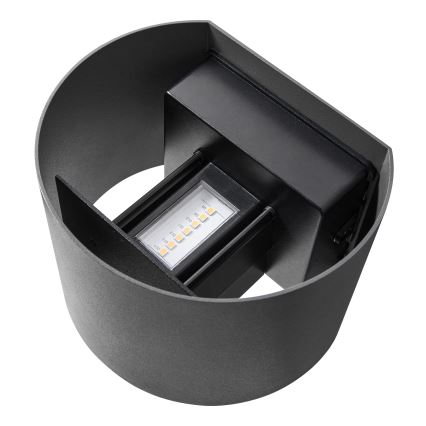 Nordlux - Aplique de parede LED para exterior MILDA LED/4,9W/230V IP44 antracite