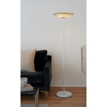 Nordlux - Candeeiro de chão BRETAGNE 1xG9/25W/230V branco