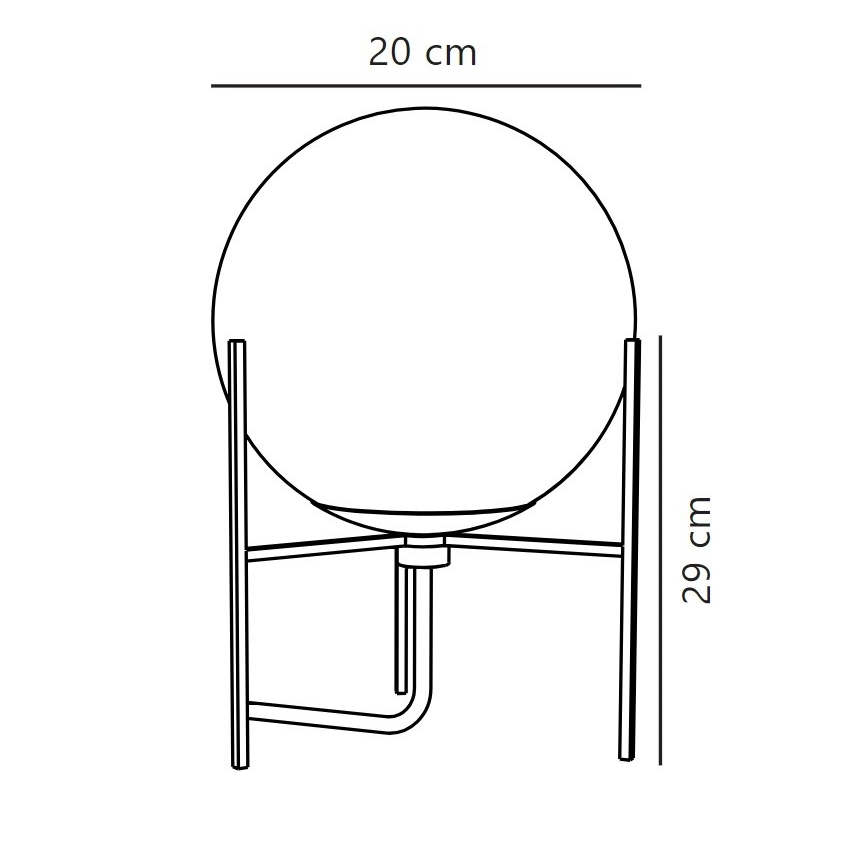 Nordlux - Candeeiro de mesa ALTON 1xE14/15W/230V dourado