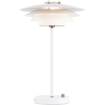 Nordlux - Candeeiro de mesa BRETAGNE 1xG9/25W/230V branco