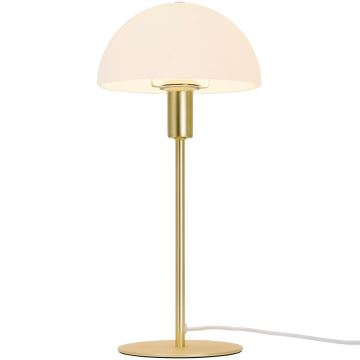 Nordlux - Candeeiro de mesa ELLEN 1xE14/40W/230V dourado/branco