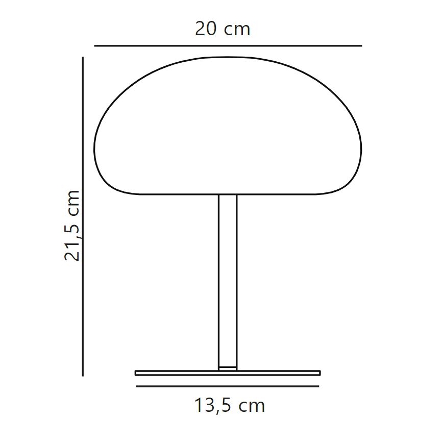 Nordlux - Candeeiro de mesa exterior LED com regulação SPONGE LED/4,8W/3,7V IP65