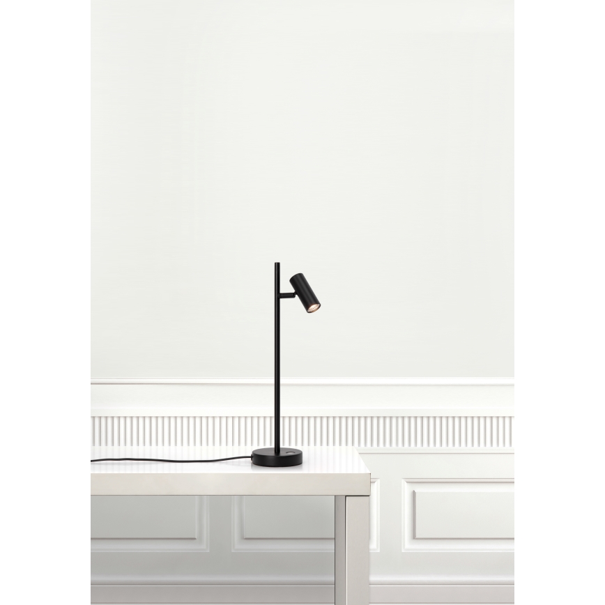 Nordlux - Candeeiro de mesa LED com regulação OMARI LED/3,2W/230V preto