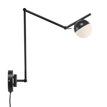 Nordlux - Candeeiro de parede CONTINA 1xG9/5W/230V preto