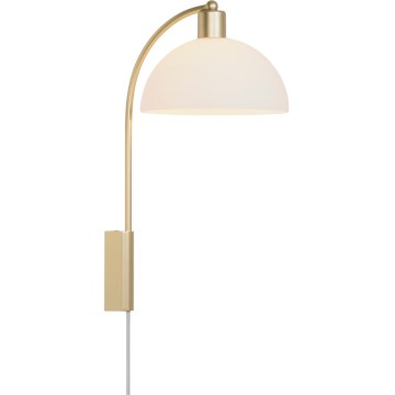 Nordlux - Candeeiro de parede ELLEN 1xE14/40W/230V dourado