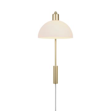 Nordlux - Candeeiro de parede ELLEN 1xE14/40W/230V dourado