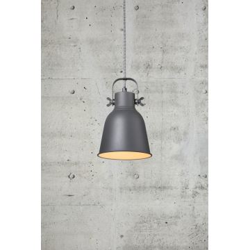 Nordlux - Candeeiro suspenso ADRIAN 1xE27/25W/230V diâmetro 16 cm antracite