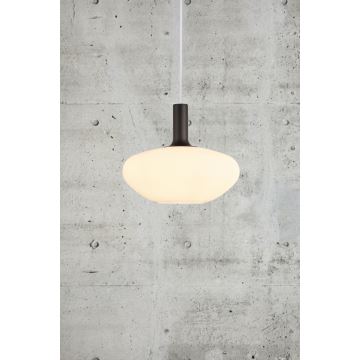 Nordlux - Candeeiro suspenso ALTON 1xE27/60W/230V branco/preto/latão