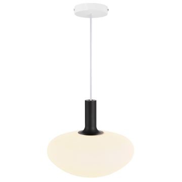 Nordlux - Candeeiro suspenso ALTON 1xE27/60W/230V branco/preto/latão