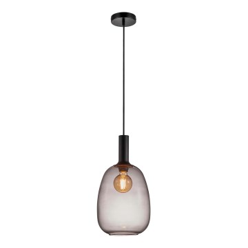 Nordlux - Candeeiro suspenso ALTON 1xE27/60W/230V preto