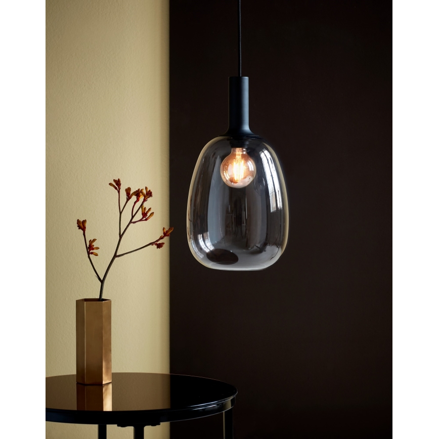 Nordlux - Candeeiro suspenso ALTON 1xE27/60W/230V preto