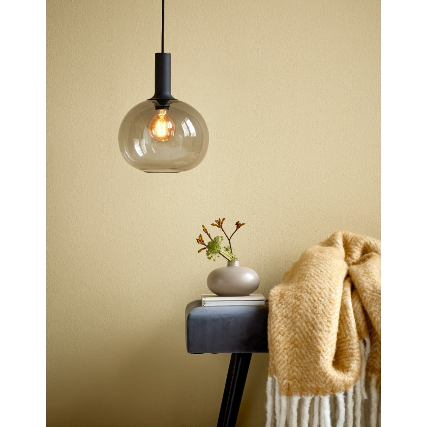 Nordlux - Candeeiro suspenso ALTON 1xE27/60W/230V preto