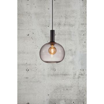 Nordlux - Candeeiro suspenso ALTON 1xE27/60W/230V preto