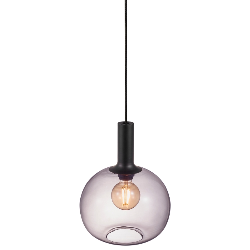 Nordlux - Candeeiro suspenso ALTON 1xE27/60W/230V preto