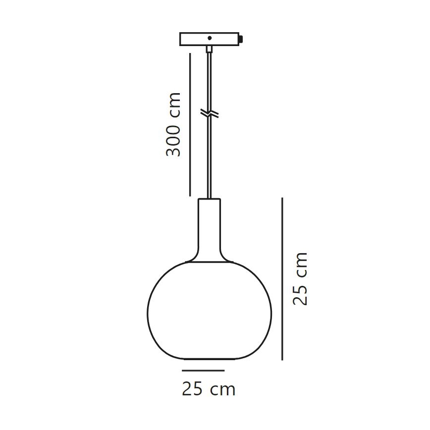 Nordlux - Candeeiro suspenso ALTON 1xE27/60W/230V preto