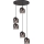 Nordlux - Candeeiro suspenso BOSHI 5xE14/40W/230V