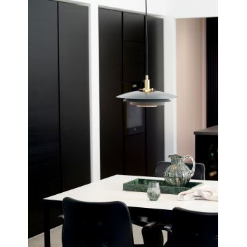 Nordlux - Candeeiro suspenso BRETAGNE 1xG9/25W/230V antracite