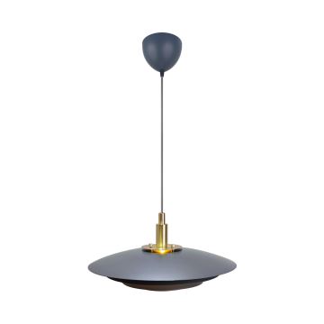 Nordlux - Candeeiro suspenso BRETAGNE 1xG9/25W/230V antracite