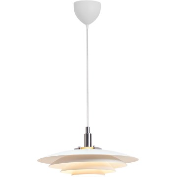 Nordlux - Candeeiro suspenso BRETAGNE 1xG9/25W/230V branco