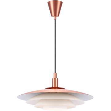 Nordlux - Candeeiro suspenso BRETAGNE 1xG9/25W/230V Rosa dourado