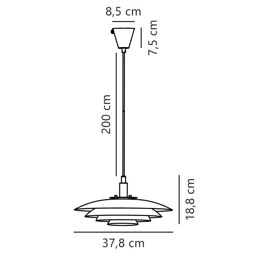 Nordlux - Candeeiro suspenso BRETAGNE 1xG9/25W/230V Rosa dourado