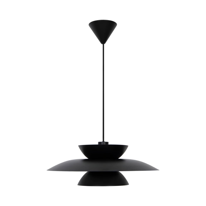 Nordlux - Candeeiro suspenso CARMEN 1xE27/40W/230V preto