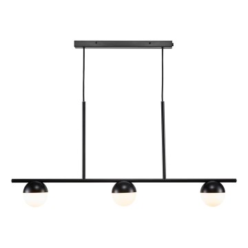 Nordlux - Candeeiro suspenso CONTINA 3xG9/5W/230V preto