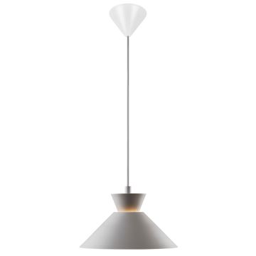 Nordlux - Candeeiro suspenso DIAL 1xE27/40W/230V diâmetro 25 cm cinzento