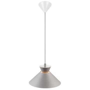 Nordlux - Candeeiro suspenso DIAL 1xE27/40W/230V diâmetro 25 cm cinzento