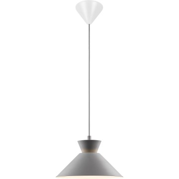 Nordlux - Candeeiro suspenso DIAL 1xE27/40W/230V diâmetro 25 cm cinzento