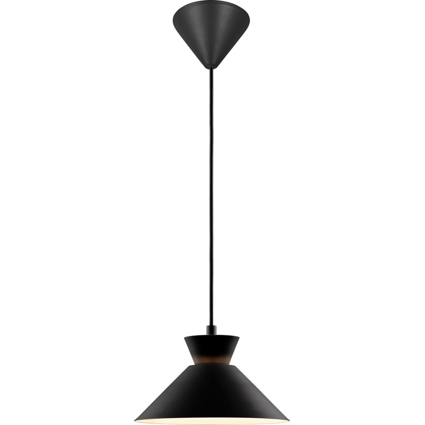 Nordlux - Candeeiro suspenso DIAL 1xE27/40W/230V diâmetro 25 cm preto